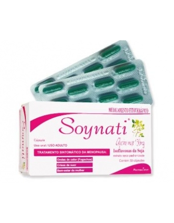 SOYNATI 150MG C/30CAPS ISOFLAVONA DE SOJA (PHARMASCIENCE)