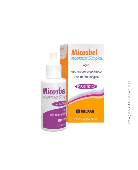 MICOSBEL LOCAO 30ML TIABENDAZOL (BELFAR)