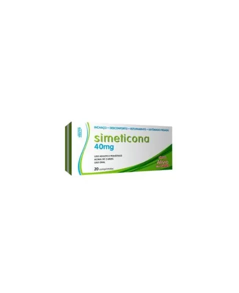 SIMETICONA 40MG C/20CPR (TEUTO)