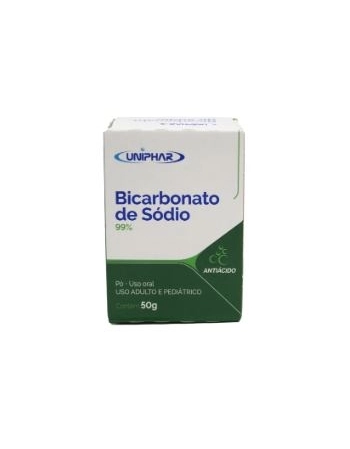 BICARBONATO DE SODIO PO 50G (UNIPHAR)