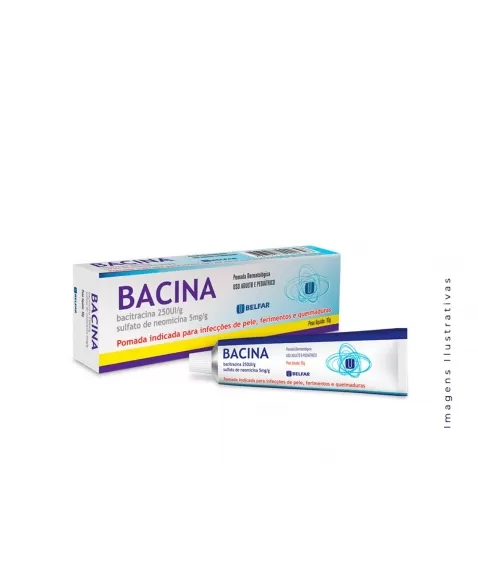 BACINA POMADA 10G NEOMICINA + BACITRACINA (BELFAR)