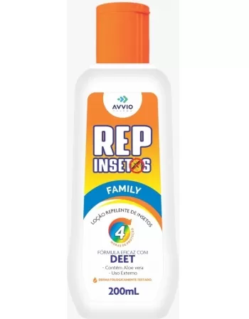 REPELENTE LOCAO INSETOS DEET FAMILIA 200ML