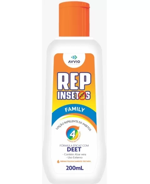 REPELENTE LOCAO INSETOS DEET FAMILIA 200ML