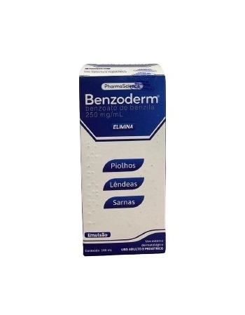 BENZODERM SOLUCAO 100ML BENZOATO DE BENZILA (PHARMASCIENCE)