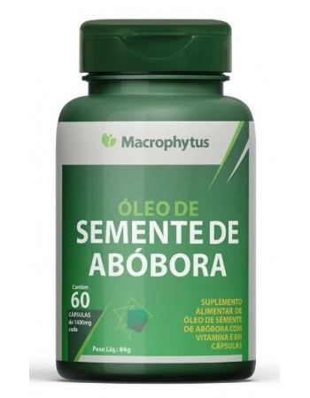 OLEO DE SEMENTE ABOBORA C/60CAPS