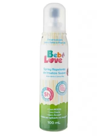 REPELENTE BEBE LOVE SUAVE SPRAY 100ML