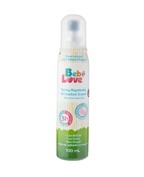 REPELENTE BEBE LOVE SUAVE SPRAY 100ML