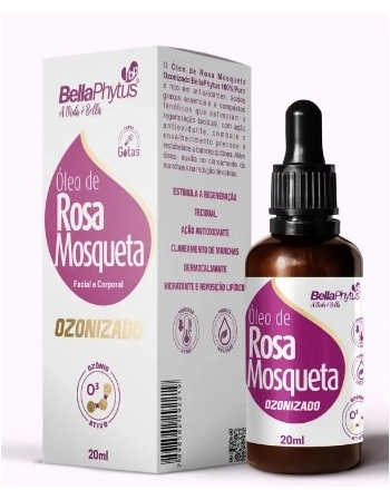 OLEO DE ROSA MOSQUETA OZONIZADO 20ML CONTA-GTS