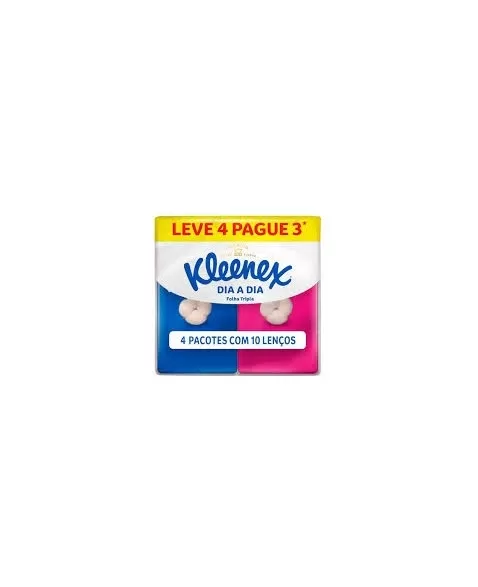 LENCO PAPEL KLEENEX C/4X10