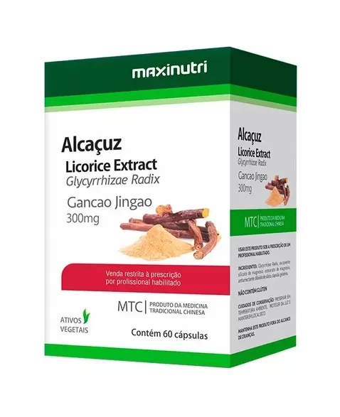 LICORICE EXTRACT C/60CAPS ALCACUZ (MAXINUTRI)