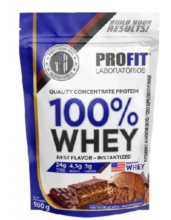 100 WHEY CONCENTRATE CHOCOLATE REFIL 900G