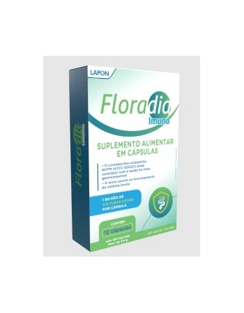 FLORADIA 450MG C/12CAPS LACTOBACILLUS ACIDOPHILUS