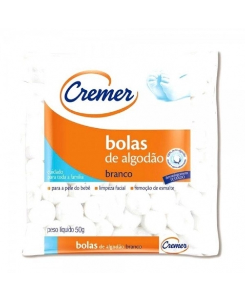 ALGODAO BOLAS 50G (CREMER S/A)