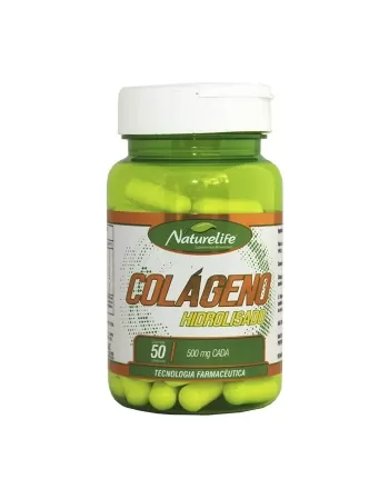 COLAGENO HIDROLISADO 500MG C/50CAPS (NATURELIFE)