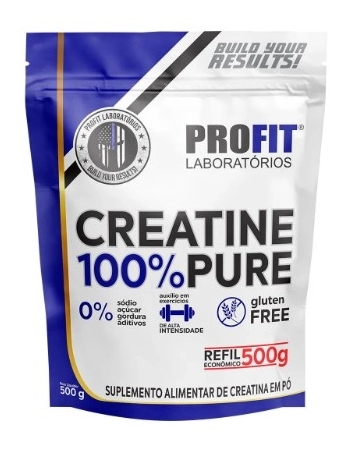 CREATINE POWDER 100% PURE 500G REFIL