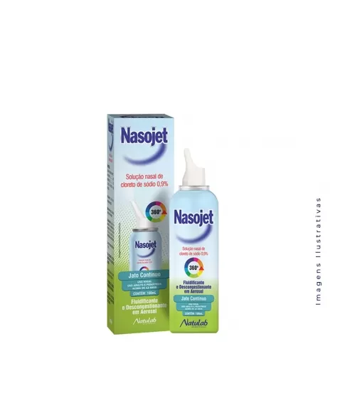 NASOJET JATO CONTINUO AEROSOL ADULTO/ PEDIATRICO 100ML CLORETO DE SODI (NATULAB)