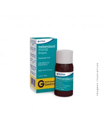 MEBENDAZOL SUSPENSAO 30ML (BELFAR)