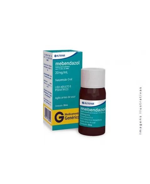 MEBENDAZOL SUSPENSAO 30ML (BELFAR)