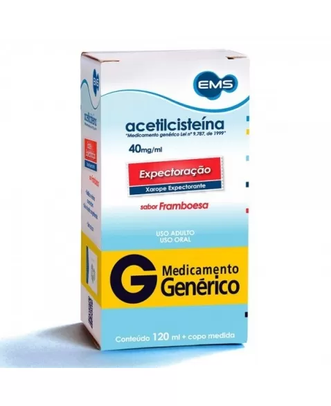 ACETILCISTEINA XAROPE ADULTO 120ML (EMS)