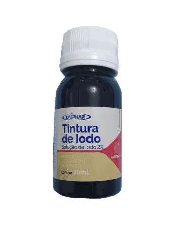 TINTURA DE IODO 2% 30ML (UNIPHAR)