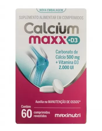 CALCIUM MAXX 500MG+D3 C/60CPR CARB.DE CALCIO