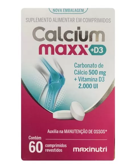 CALCIUM MAXX 500MG+D3 C/60CPR CARB.DE CALCIO