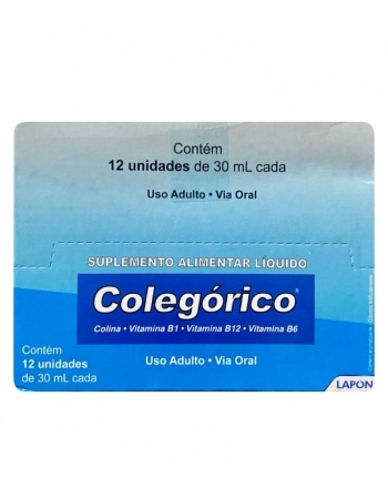 COLEGORICO 30ML C/12 COLINA+B1+B12+B6