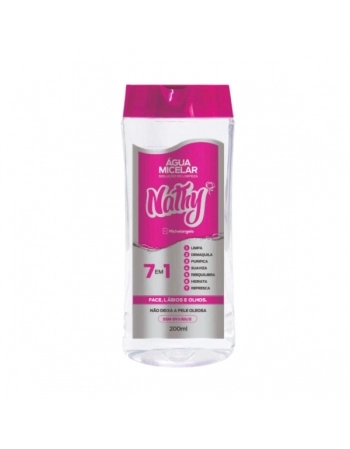 AGUA MICELAR NATHY 7 EM 1 200ML