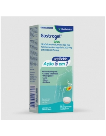 GASTROGEL MASTIG.C/20 H.ALUM+H.MAG+SIMET