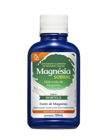 LEITE MAGNESIA HORTELA 100ML