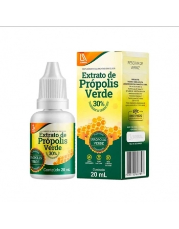 EXTRATO DE PROPOLIS VERDE GOTAS 30ML