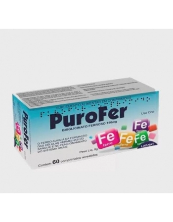 PUROFER 150MG C/60CPR