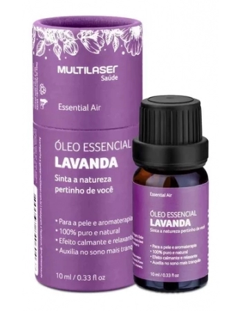 OLEO ESSENCIAL LAVANDA 10ML