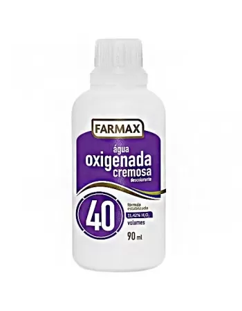 AGUA OXIGENADA 40 VOLUMES CREMOSA 90ML (FARMAX)