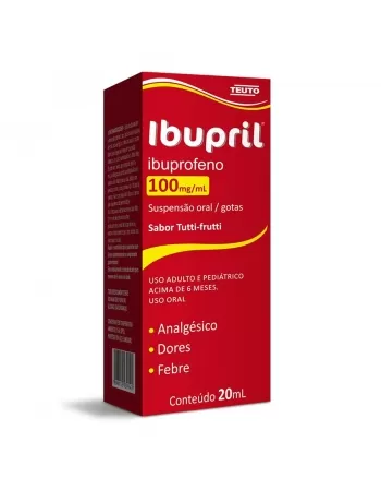 IBUPRIL 100MG GOTAS 20ML IBUPROFENO (TEUTO)