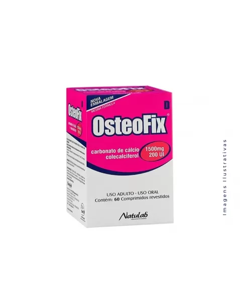 OSTEOFIX D 600MG C/60CPR CALCIO + VITAMINA D (NATULAB)