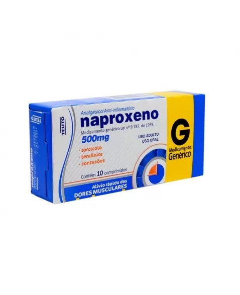 NAPROXENO 500MG C/10CPR (TEUTO)