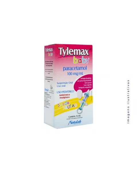 TYLEMAX BEBE SUSPENSAO 15ML PARACETAMOL (NATULAB)